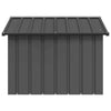 Dog House Anthracite Galvanized Steel Durable