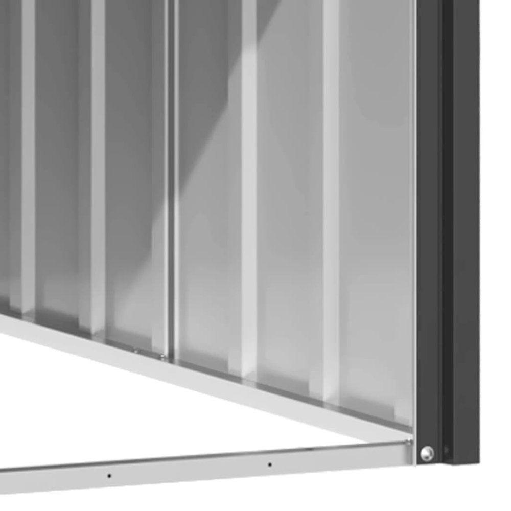 Dog House Anthracite Galvanized Steel Durable