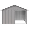 Dog House Grey Galvanized Steel Durable