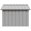 Dog House Grey Galvanized Steel Durable