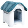 Dog House Blue And White Polypropylene Small Durable