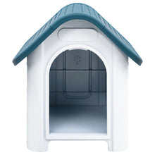 Dog House Blue And White Polypropylene Small Durable