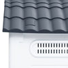 Dog House Grey, White, Black Polypropylene Small Durable