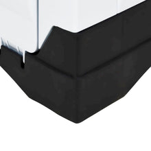 Dog House Grey, White, Black Polypropylene Small