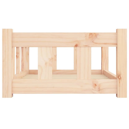 Dog Bed Natural Solid Pine Wood Medium Durable