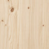 Dog Bed Natural Solid Pine Wood Medium Simple