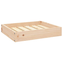 Dog Bed Natural Solid Pine Wood Small Durable