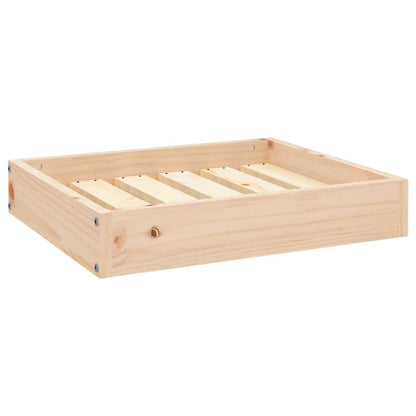 Dog Bed Natural Solid Pine Wood Small Durable