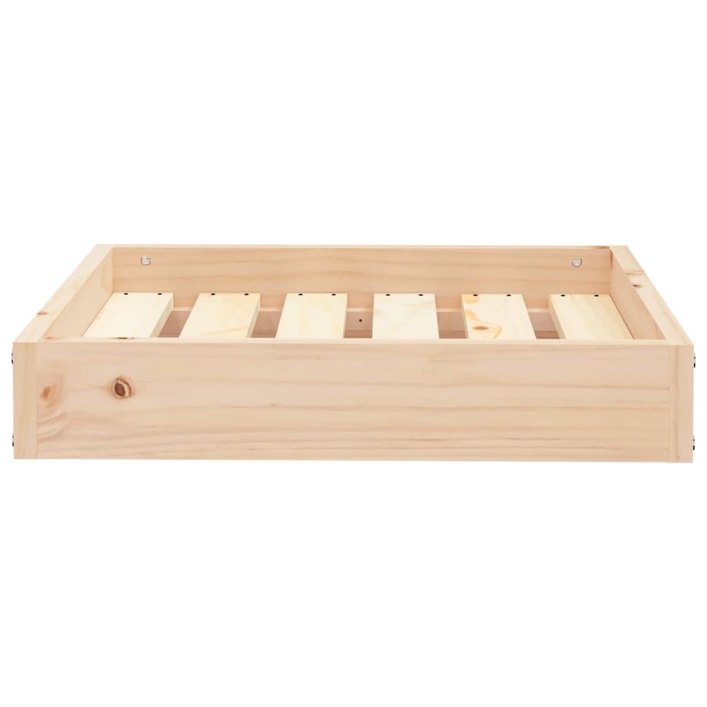 Dog Bed Natural Solid Pine Wood Small Durable