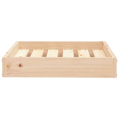 Dog Bed Natural Solid Pine Wood Small Durable