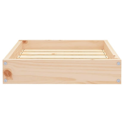 Dog Bed Natural Solid Pine Wood Small Durable