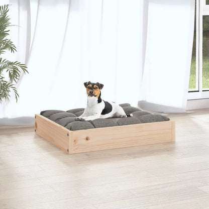 Dog Bed Natural Solid Pine Wood Small Durable