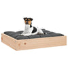 Dog Bed Natural Solid Pine Wood Small Durable