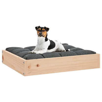 Dog Bed Natural Solid Pine Wood Small Durable