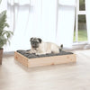 Dog Bed Natural Pinewood Untreated Solid Pine Medium Sturdy