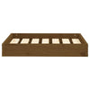 Dog Bed Honey Brown Solid Pine Wood Small Durable