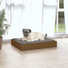 Dog Bed Honey Brown Solid Pine Wood Small Durable