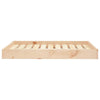 Dog Bed Natural Wood Solid Pine Wood Durable