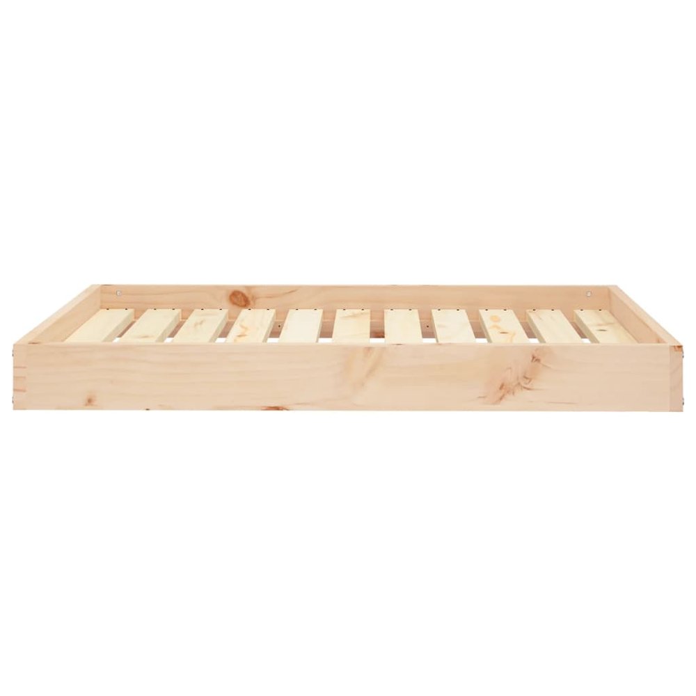 Dog Bed Natural Wood Solid Pine Wood Durable
