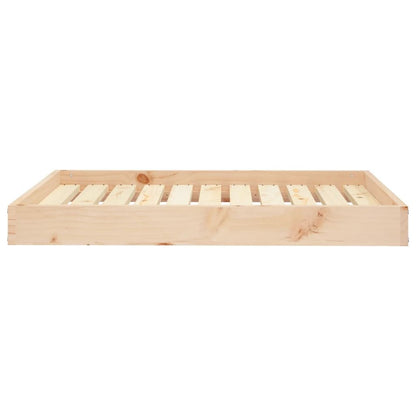 Dog Bed Natural Wood Solid Pine Wood Durable