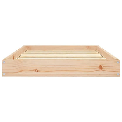 Dog Bed Natural Wood Solid Pine Wood Durable