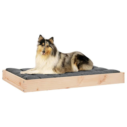 Dog Bed Natural Wood Solid Pine Wood Durable