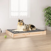 Dog Bed Natural Wood Solid Pine Wood Durable