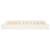 Dog Bed White Solid Pine Wood Medium Minimalistic