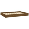 Dog Bed Honey Brown Solid Pine Wood Simple