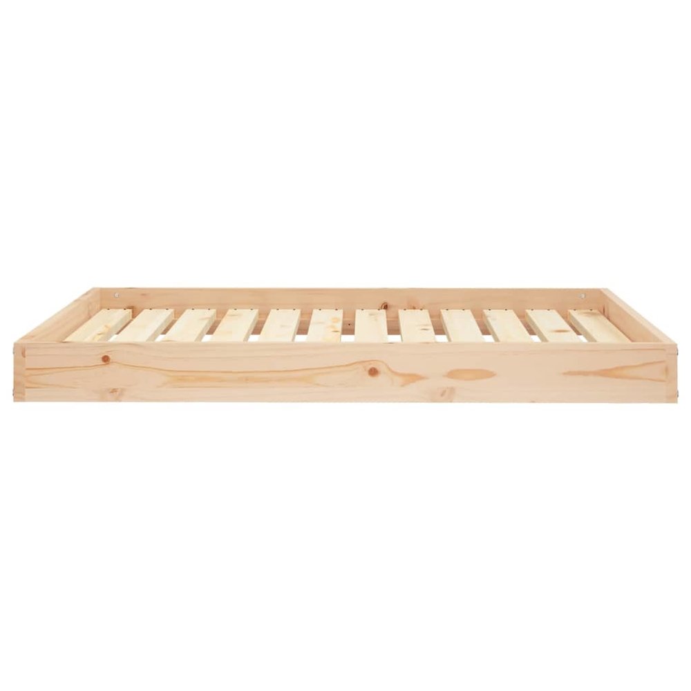 Dog Bed Natural Wood Solid Pine Wood
