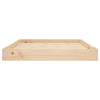 Dog Bed Natural Wood Solid Pine Wood