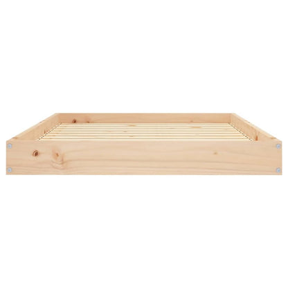 Dog Bed Natural Wood Solid Pine Wood