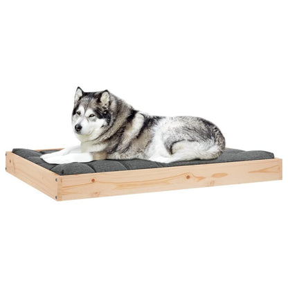 Dog Bed Natural Wood Solid Pine Wood