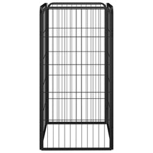 Dog Playpen Black Powder-Coated Steel 19.7W x 19.7D x 39.4H