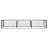 Dog Playpen Black Powder-Coated Steel In Panels