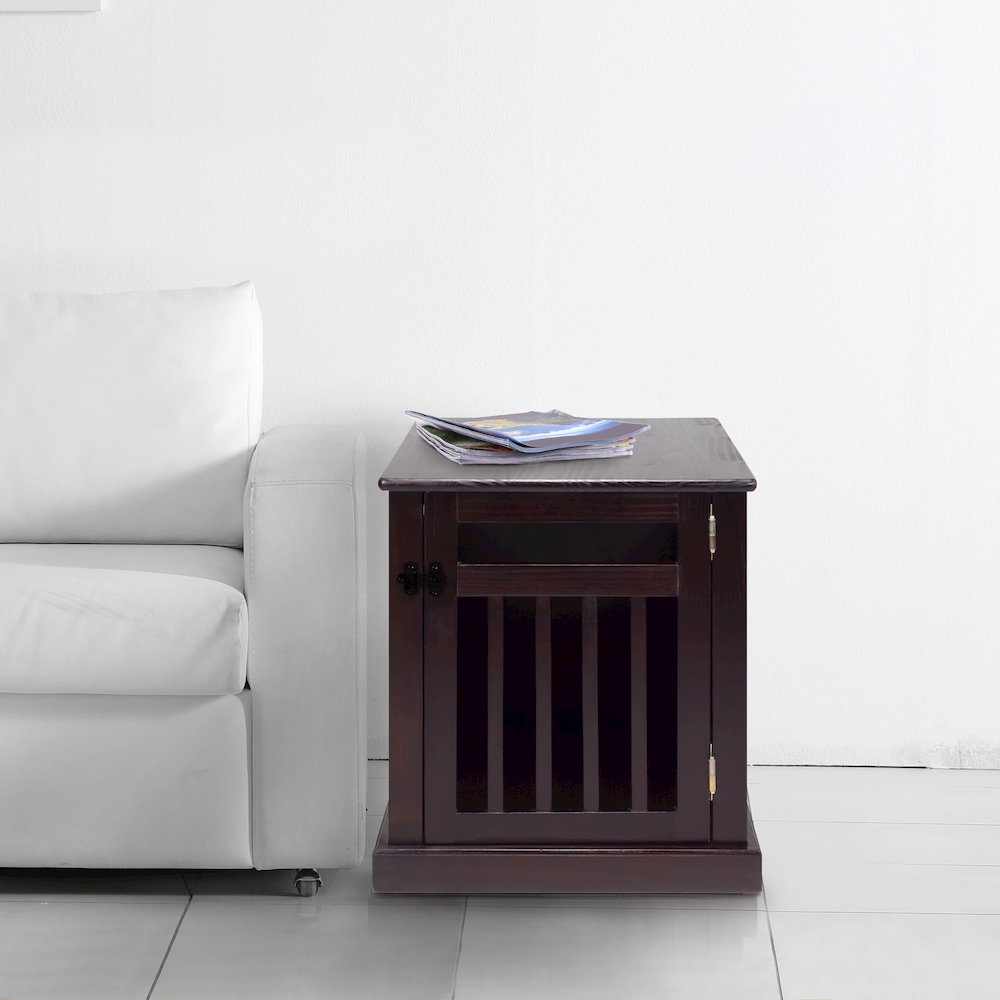 Chappy Pet Crate with Wood Slats