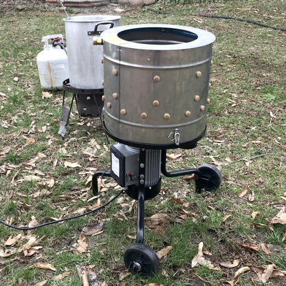 Sportsman Series Stainless Steel 3/4 HP Electric Chicken Feather Plucker