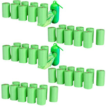 AmeriHome 50 Rolls (1000 Bags) Dog Waste Bags with 2 Leash Clip Dispensers