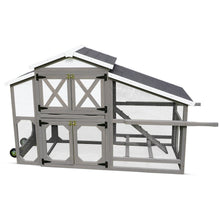 Extended Country Style Chicken Coop