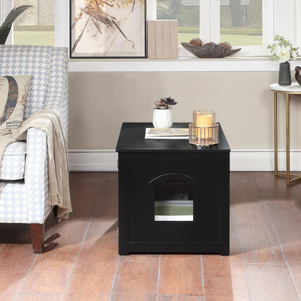 Kitty Litter Loo Bench, Black