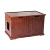 Cat Washroom Bench, Walnut