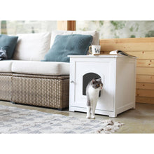 Kitty Litter Loo, White
