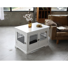 Fairview Triple Door Crate, Large, White
