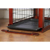 Cage With Crate Cover, Mohogany, Small
