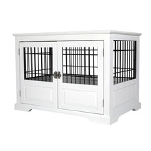 Fairview Triple Door Crate, Large, White
