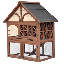 Tudor Rabbit Hutch