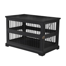 Slide Aside Crate And End Table, Black, Medium
