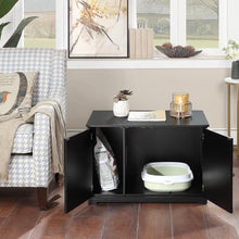 Kitty Litter Loo Bench, Black