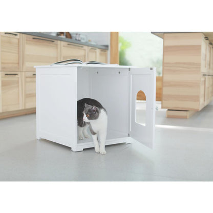 Kitty Litter Loo, White
