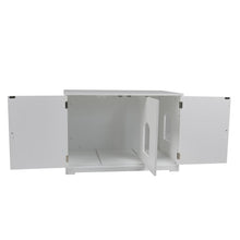 Kitty Litter Loo Bench, White